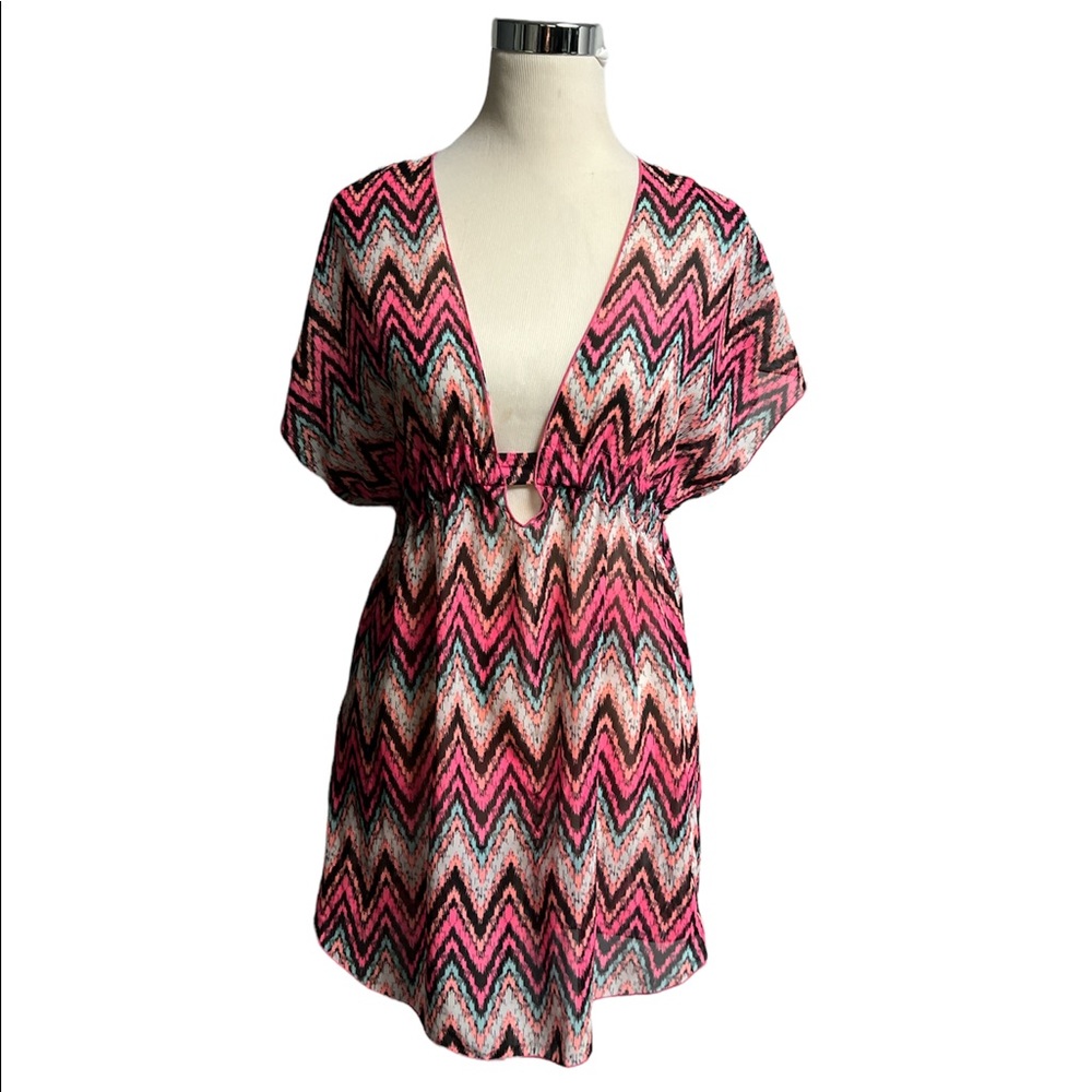 Miken Swim women pink blouse